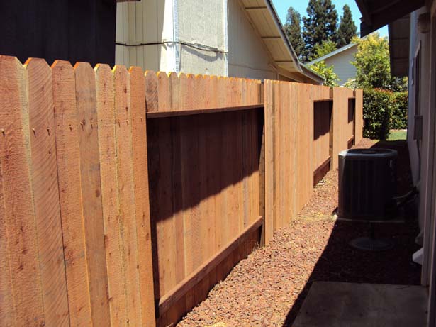 good neighbor redwood fence